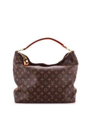 Louis Vuitton Sully Handbag Canvas Mm #331222L15B